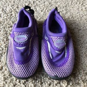 Easy USA kids Mesh top water shoes.